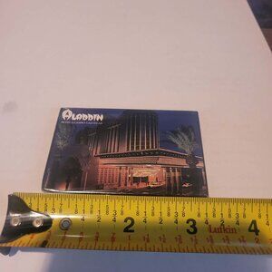 Vintage Las Vegas Aladdin Hotel and Casino Magnet